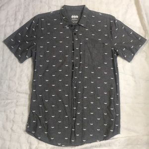 Batman button down shirt